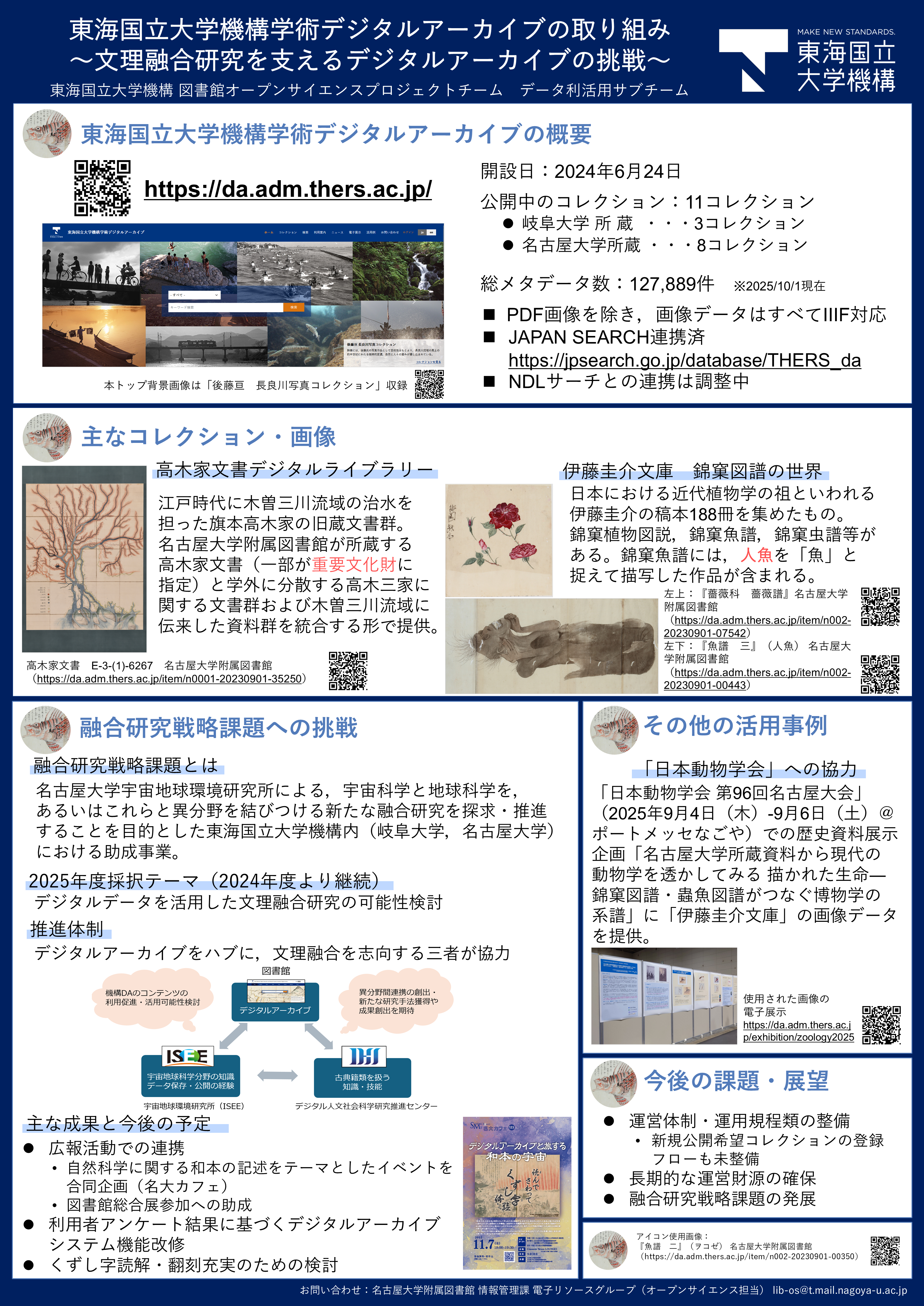 第27回図書館総合展2025で展示したポスター