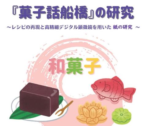 『菓子話船橋』の研究　～レシピの再現と高精細デジタル顕微鏡を用いた紙の研究～